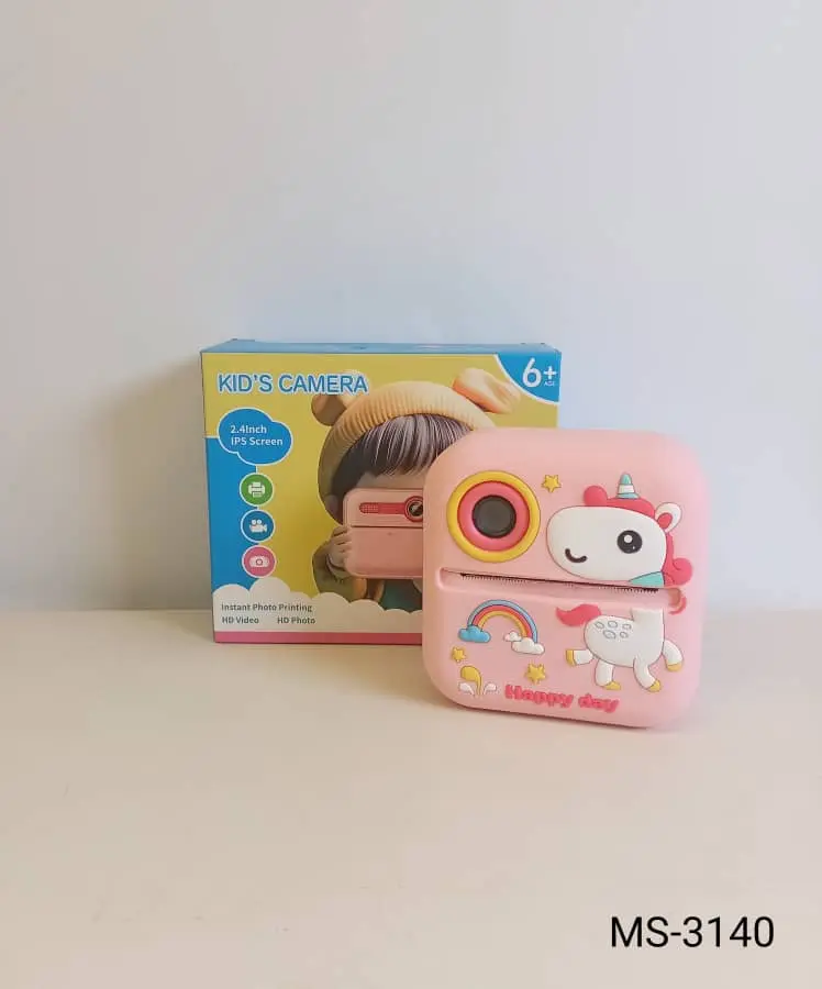 كميرا مع طابعة رسمات