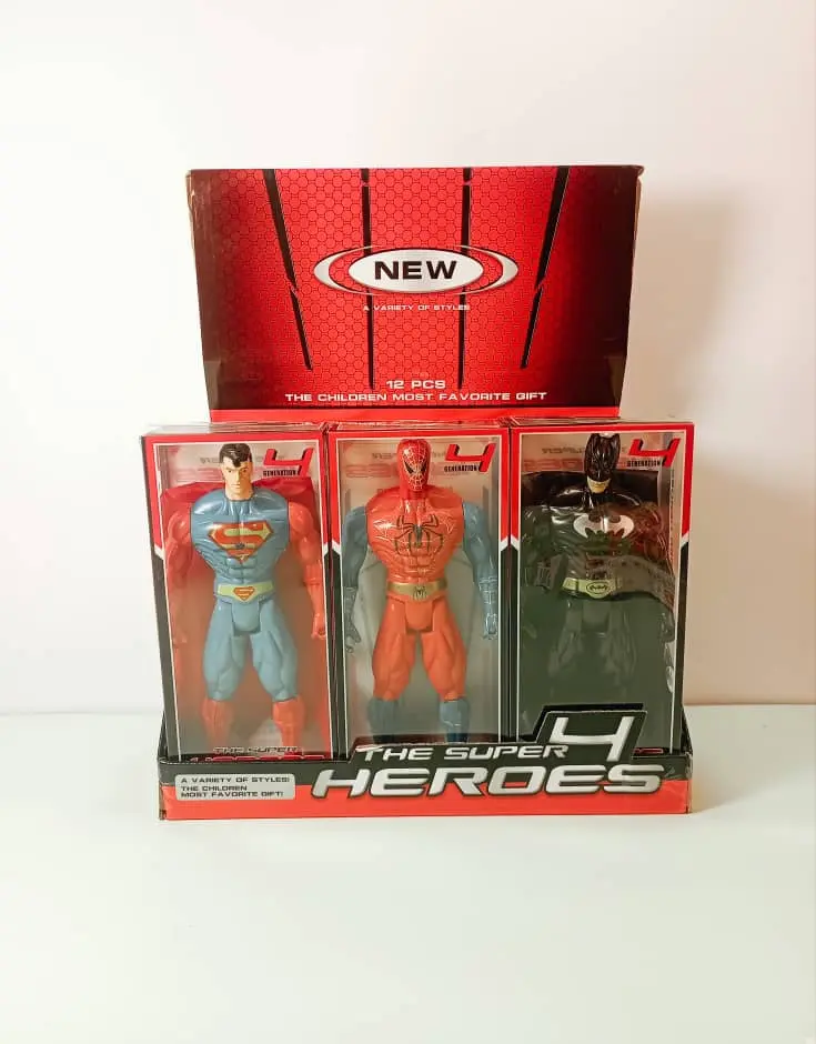 ابطال خارقين علبة