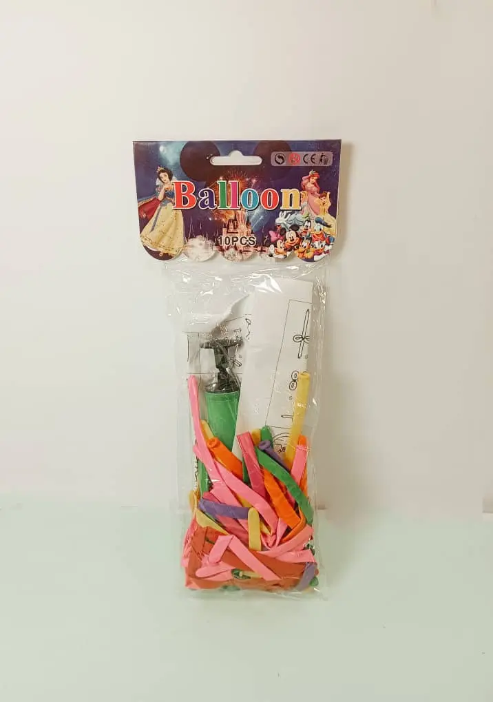 بالون مع منفاخ كيس