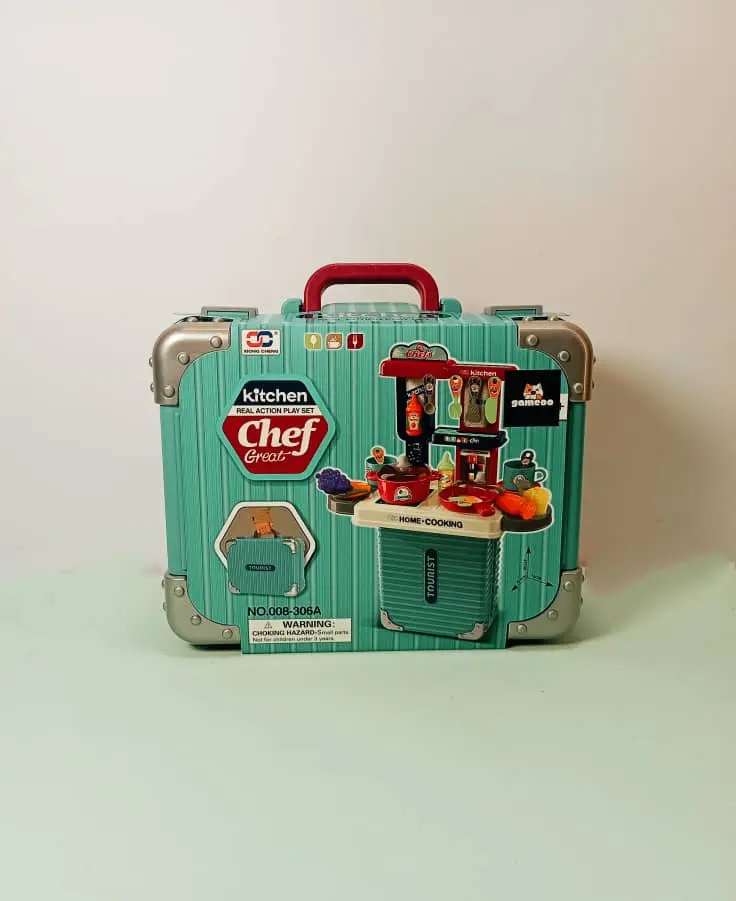 حقيبة عدة مطبخ ازرق