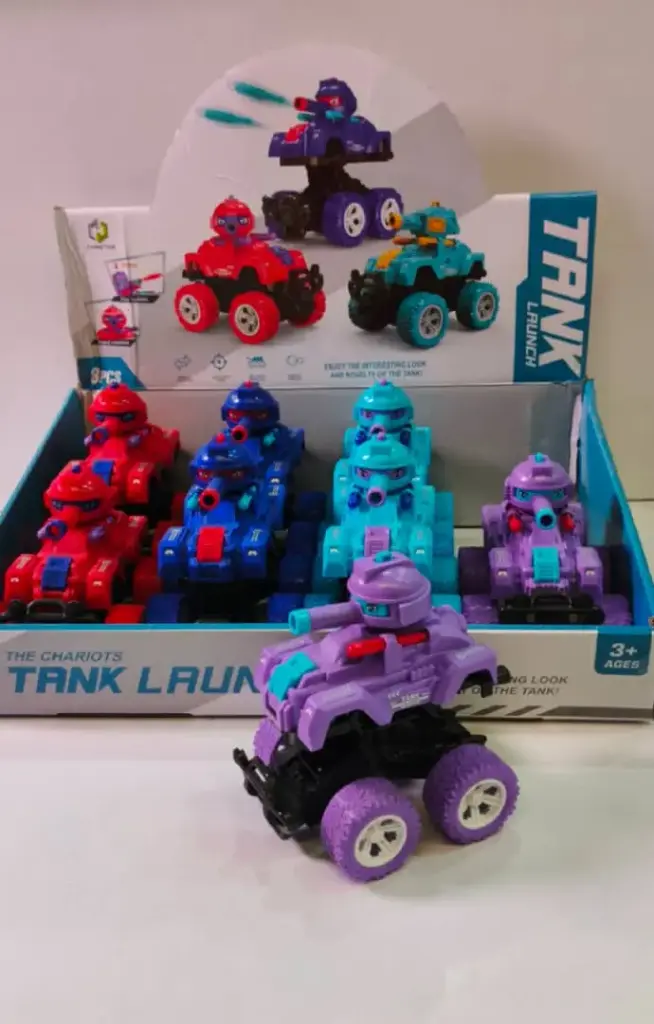 سيارة شكل دبابه