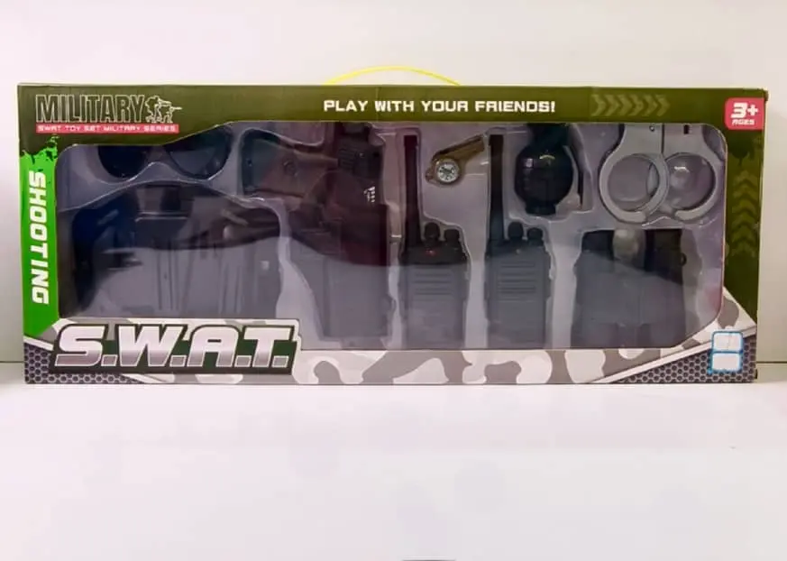 عدة مداهمة مع قبضة اتصال