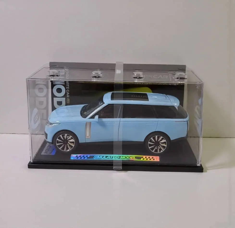 سيارة جيب  معدن علبة شفاف