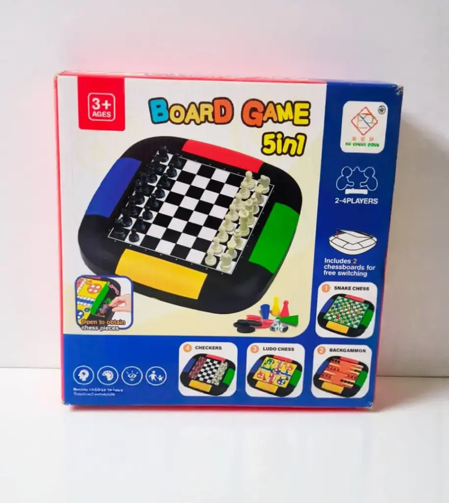 شطرنج 4 في1 صغير