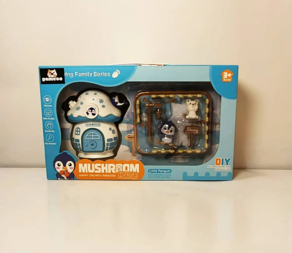 [TD2503-2] بيت عصفور +كلب علبه سنافر 