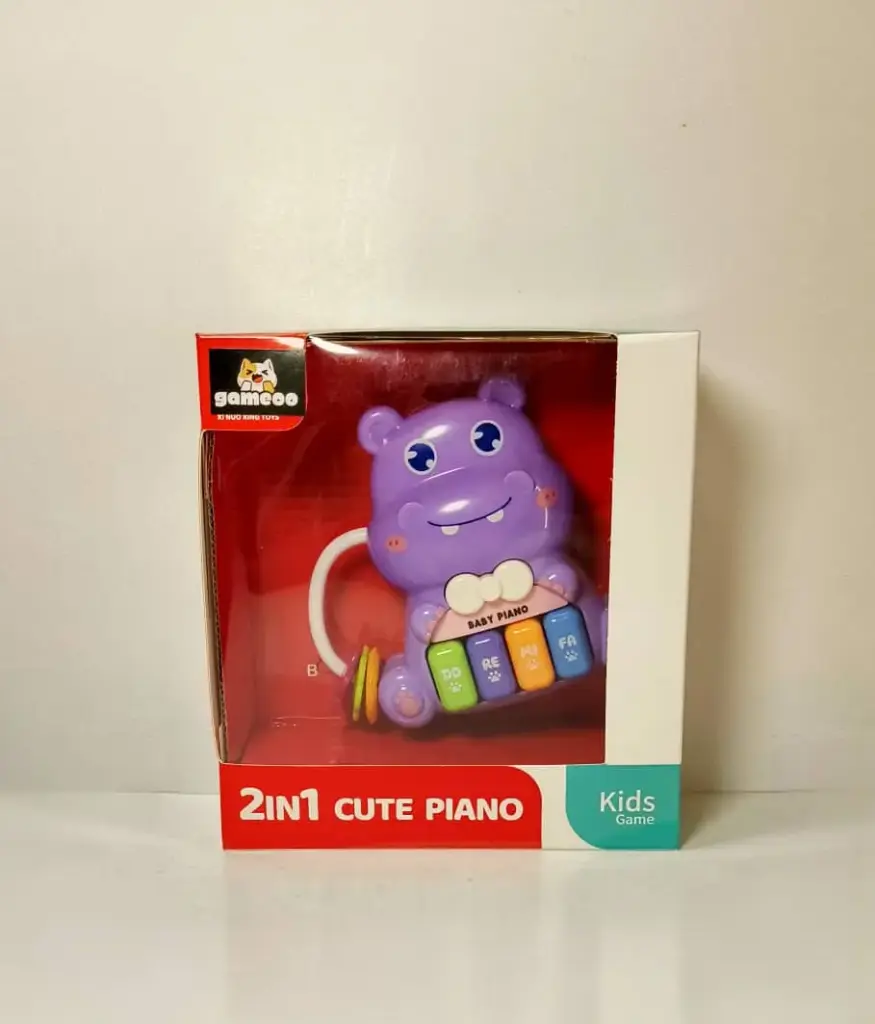 بيانو خشخوشه علبه