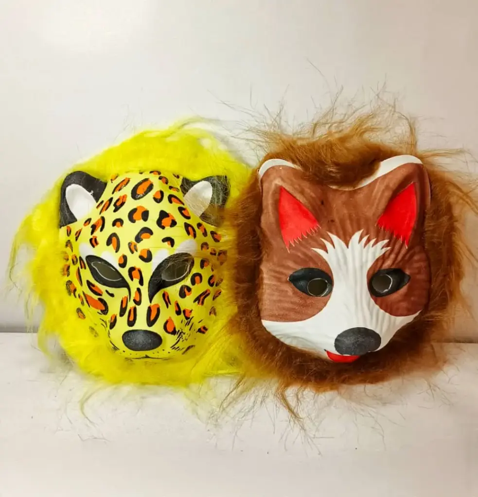 قناع اشكال حيوانات