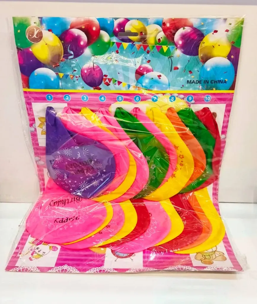 [00471] بالون اشكال حجم كبير كرت