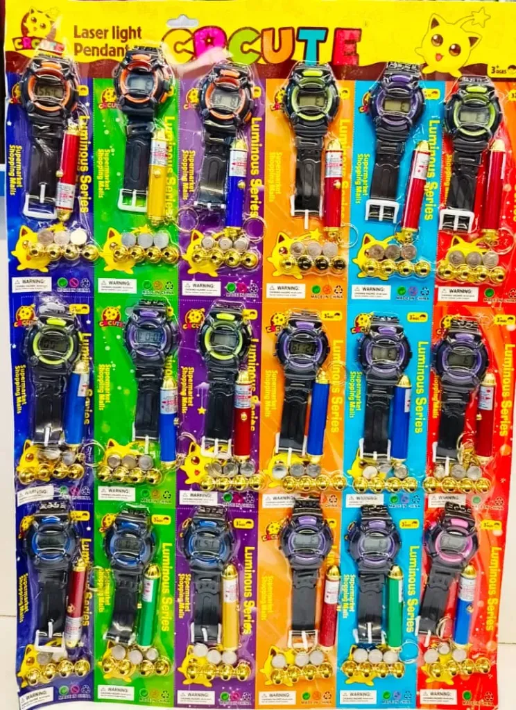 [00473] بيل ليزر مع ساعة كرت