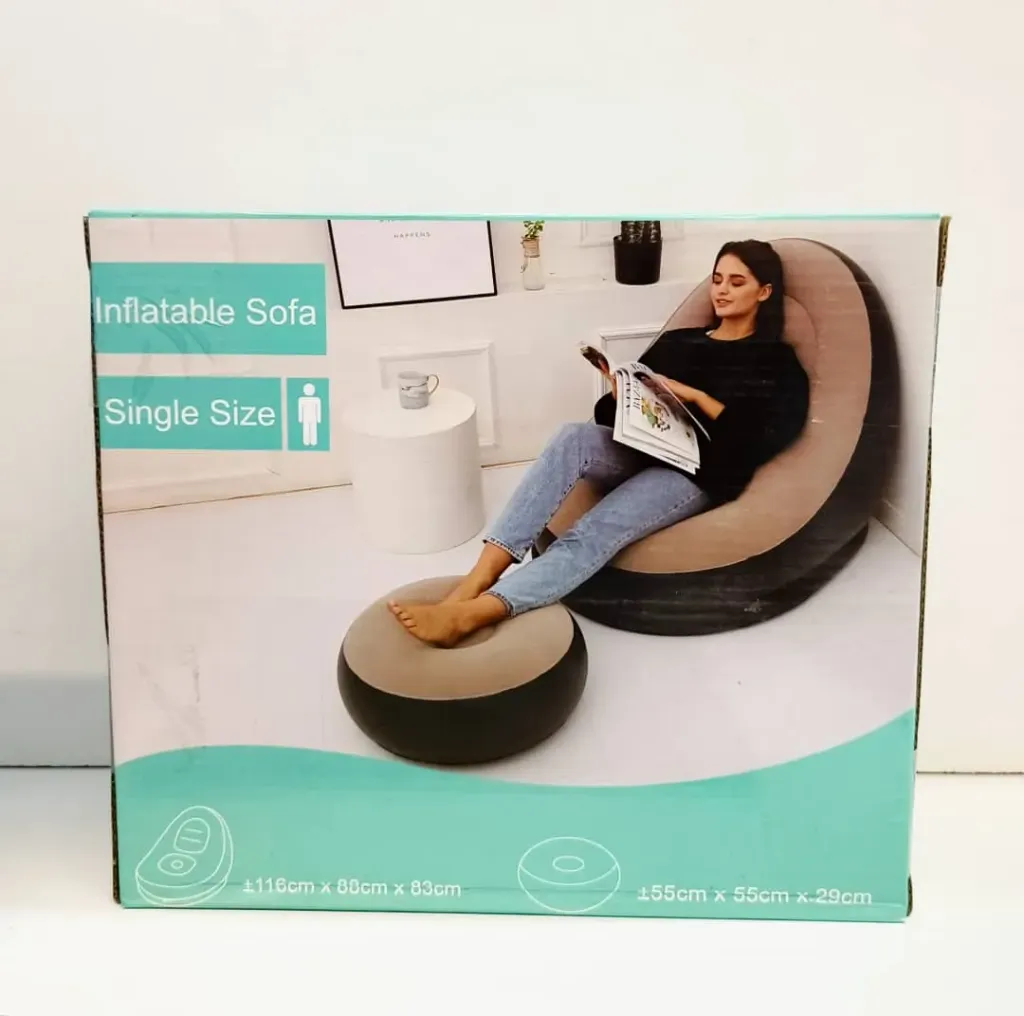 كرسي نفخ قطعتين