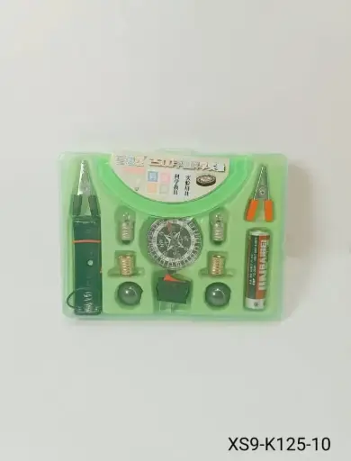 [XS9-K125-10] عدة فيزياء مع علبة