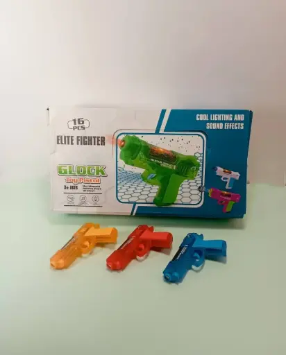 [G180] مسدس شفاف صغير