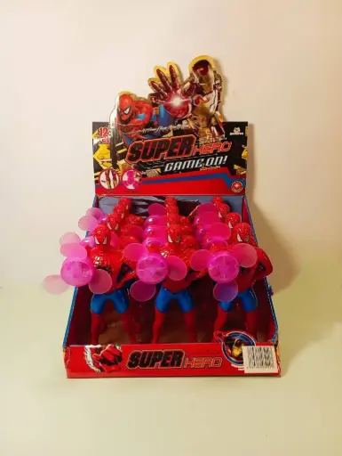 [3209] سبايدرمان مع مروحة