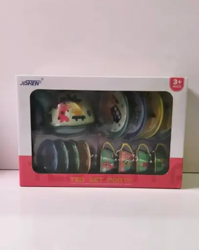 [86-10KH] فناجين شاي مع ابريق للاطفال