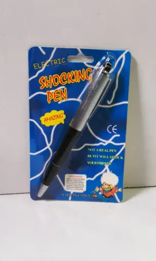 [2292] قلم كرت ازرق كهرباء 