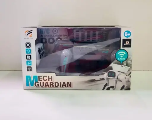 [QF660-5] روبوت كلب مع سلة