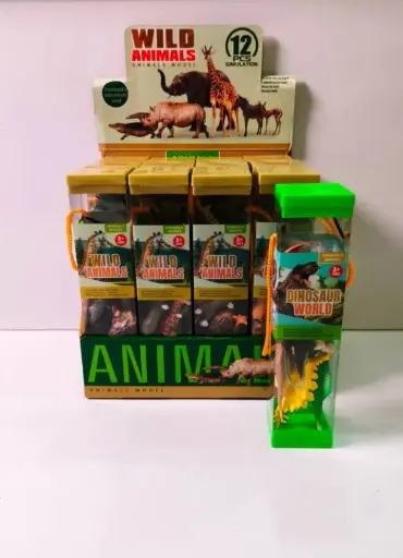 [TOYS-85166] حيوانات برية علبة طويلة