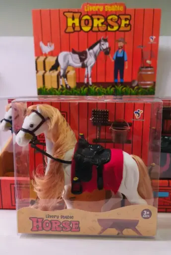 [NT93-1] حصان علبة شفاف