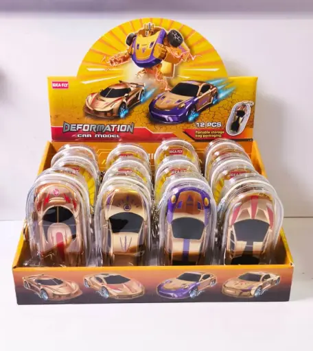 [XL91856A] سيارة دهبي جزدان شفاف